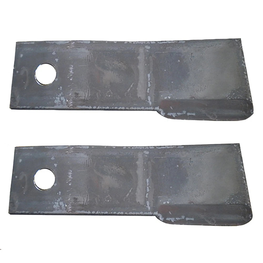 Tb2031a Blade Pair Fits Tiger For 50" Deck Boom Mowers W/ 1-1/2"