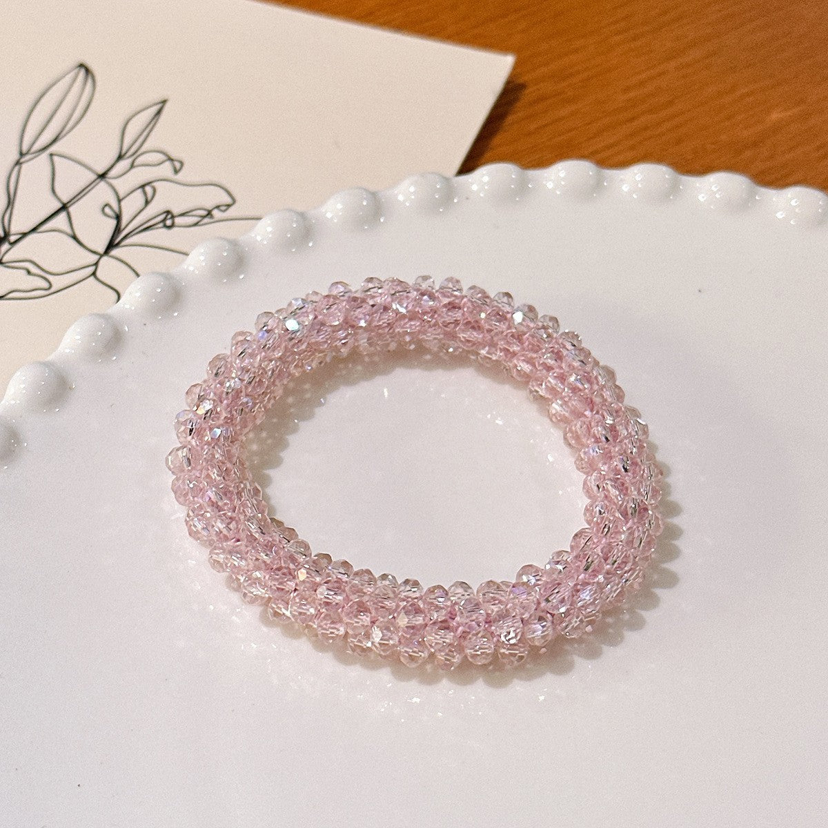 Elegant Hair Ties Decorative Ponytail Ties