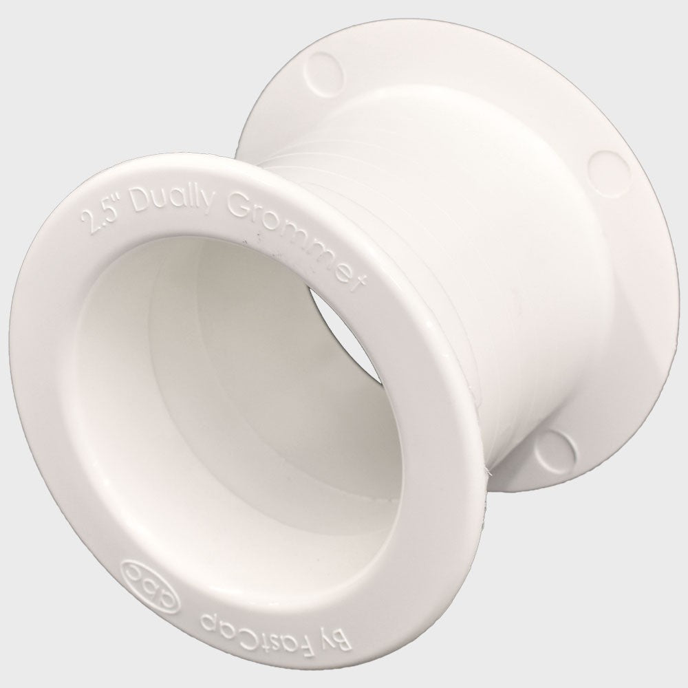 FastCap Boat Dually Grommet 2 1/2 Inch White Plastic by FastCap