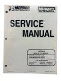 Mercury Mariner Outboards 90-826148r2, 30/40 2 Cyl Service Manual