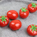 Plastic Tomato Lifelike Appearance Sturdy Construction