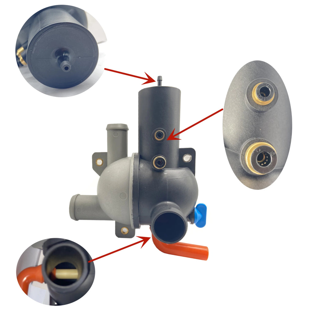Water Distribution Housing with Air Hose for MerCruiser Inboard Models