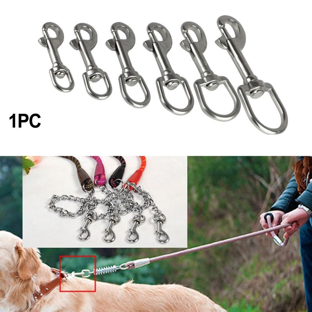 316 Stainless Steel Snap Hook with Swivel Eye