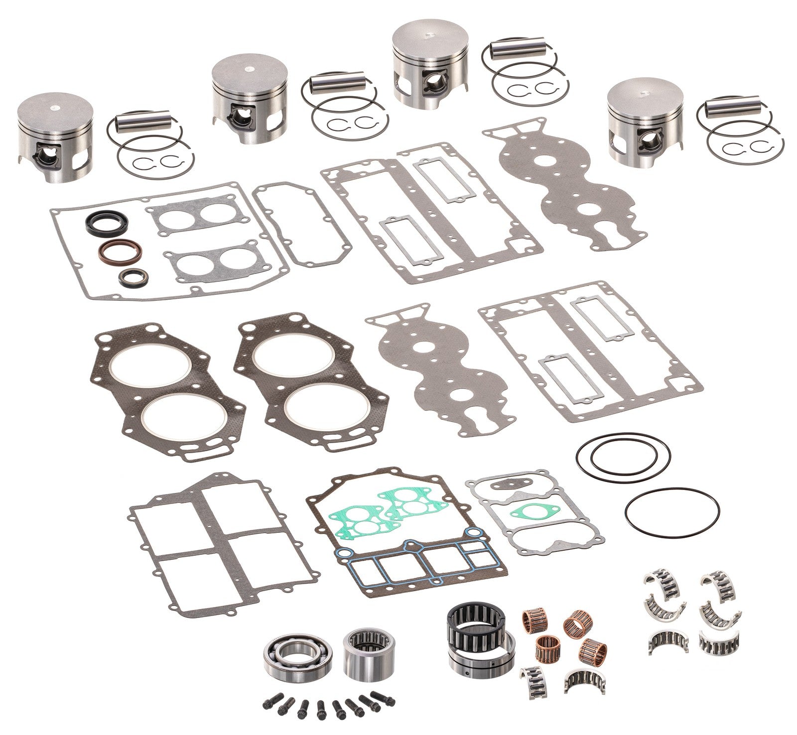 Yamaha Powerhead Piston Gasket Rebuild Kit 115-130HP by Yamaha