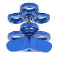 1 Inch Aluminum Alloy Ball Butterfly Clip Mount Bracket For Camera