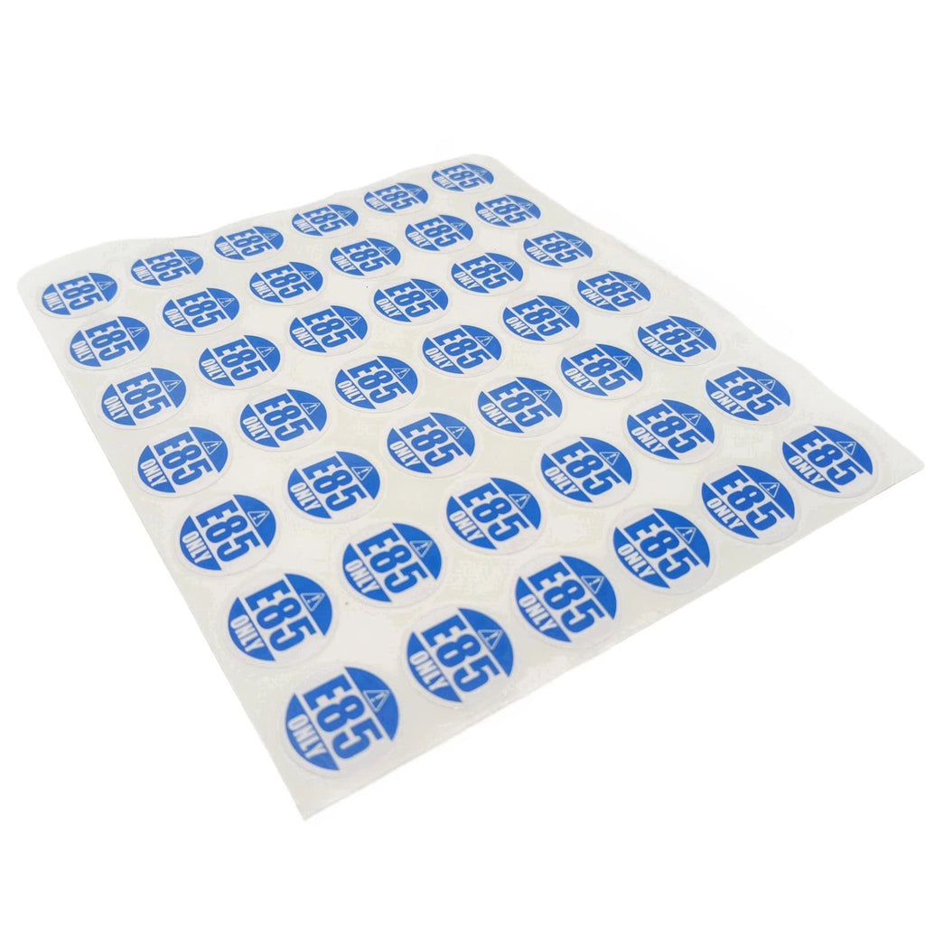 E85 Only Decal – Fuel Warning Sticker