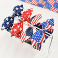 Patriotic Headband with Star Stripe Design