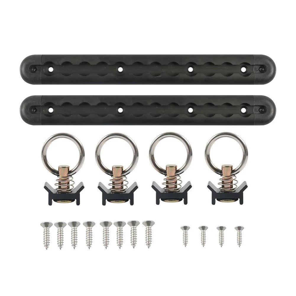 Cargo Control L Track Tie Down System 12 Inch Aluminum Rails For