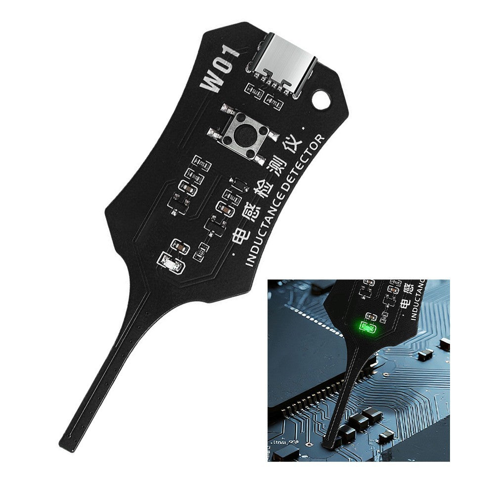 Compact Inductance Tester with Green Light