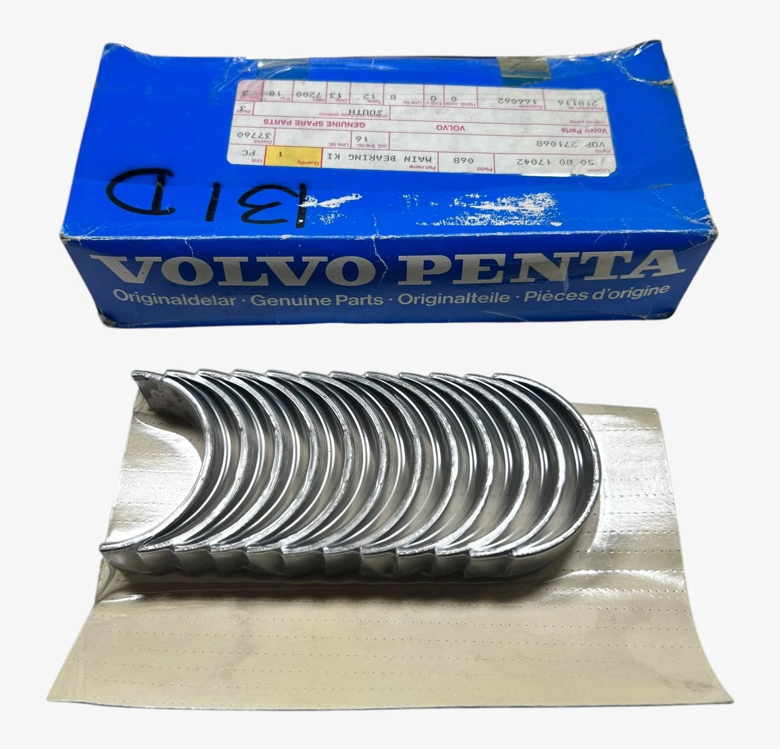 Volvo Penta 271068, Main Bearing Kit - Sealed , Oem | Hook & Hull Co
