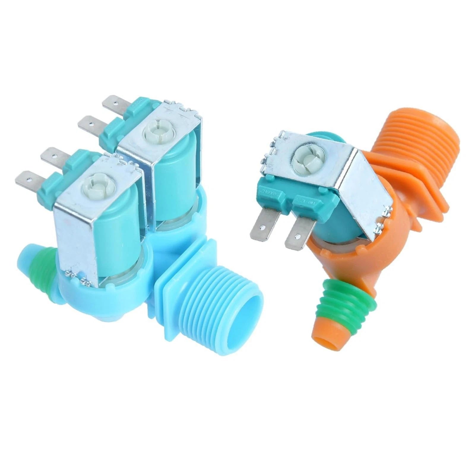 1 Set 110/120V Hot And Cold Water Inlet Valve Assembly Part For