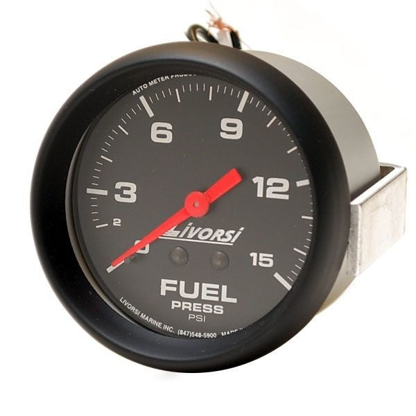 Fuel Pressure Gauge Livorsi MMFPBK for Fountain by Livorsi