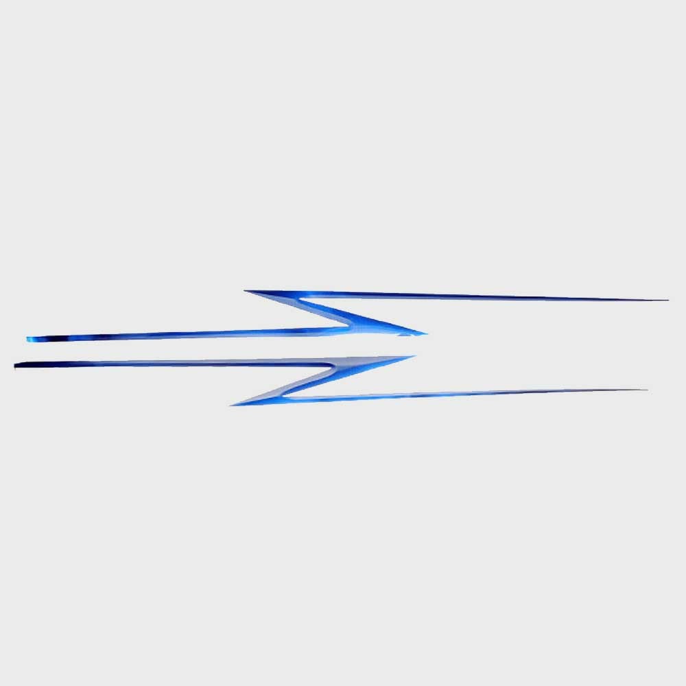 US Marine Hull Graphic Decals Blue by US Marine