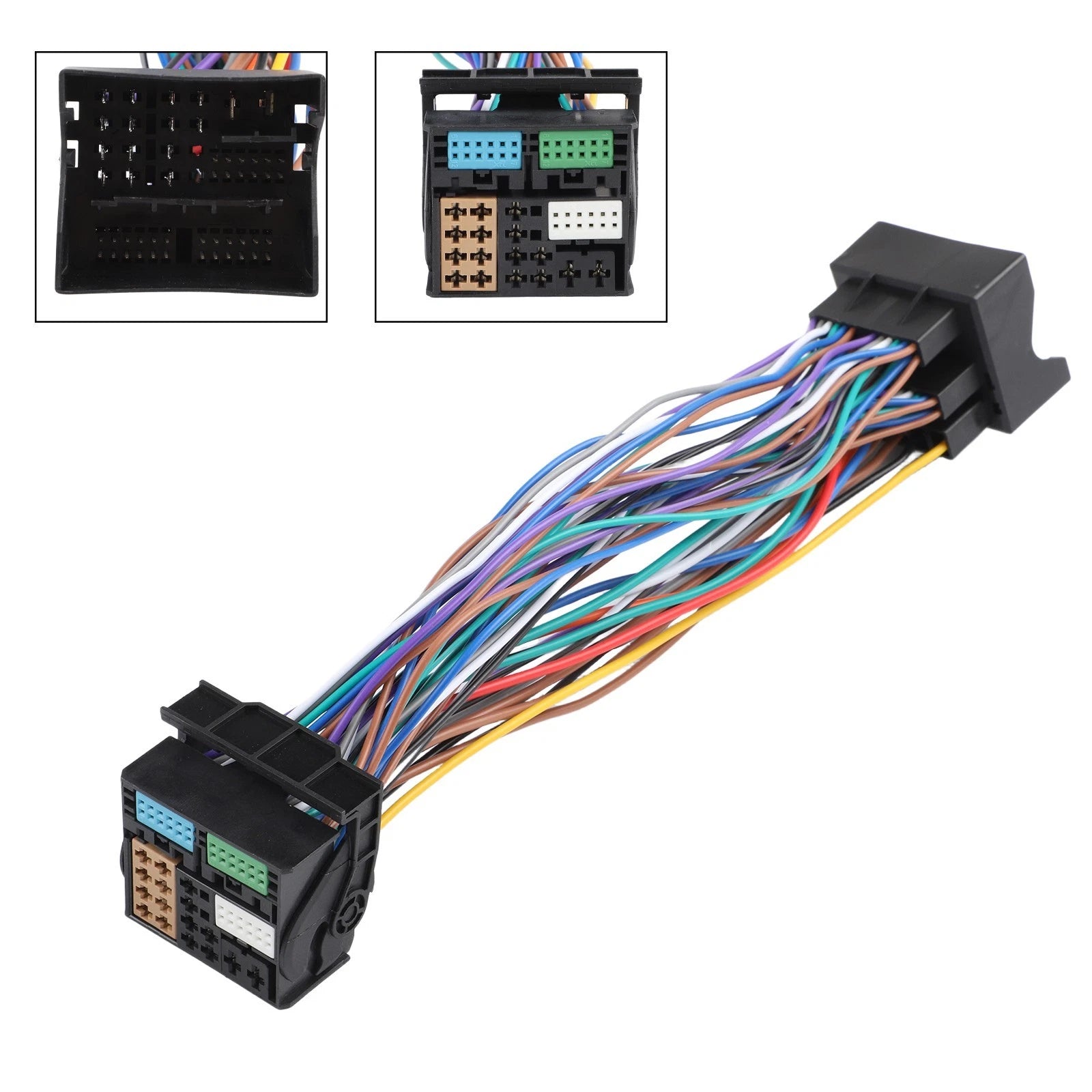 Radio Wiring Harness Mqb Extension Cable Quadlock Connector For