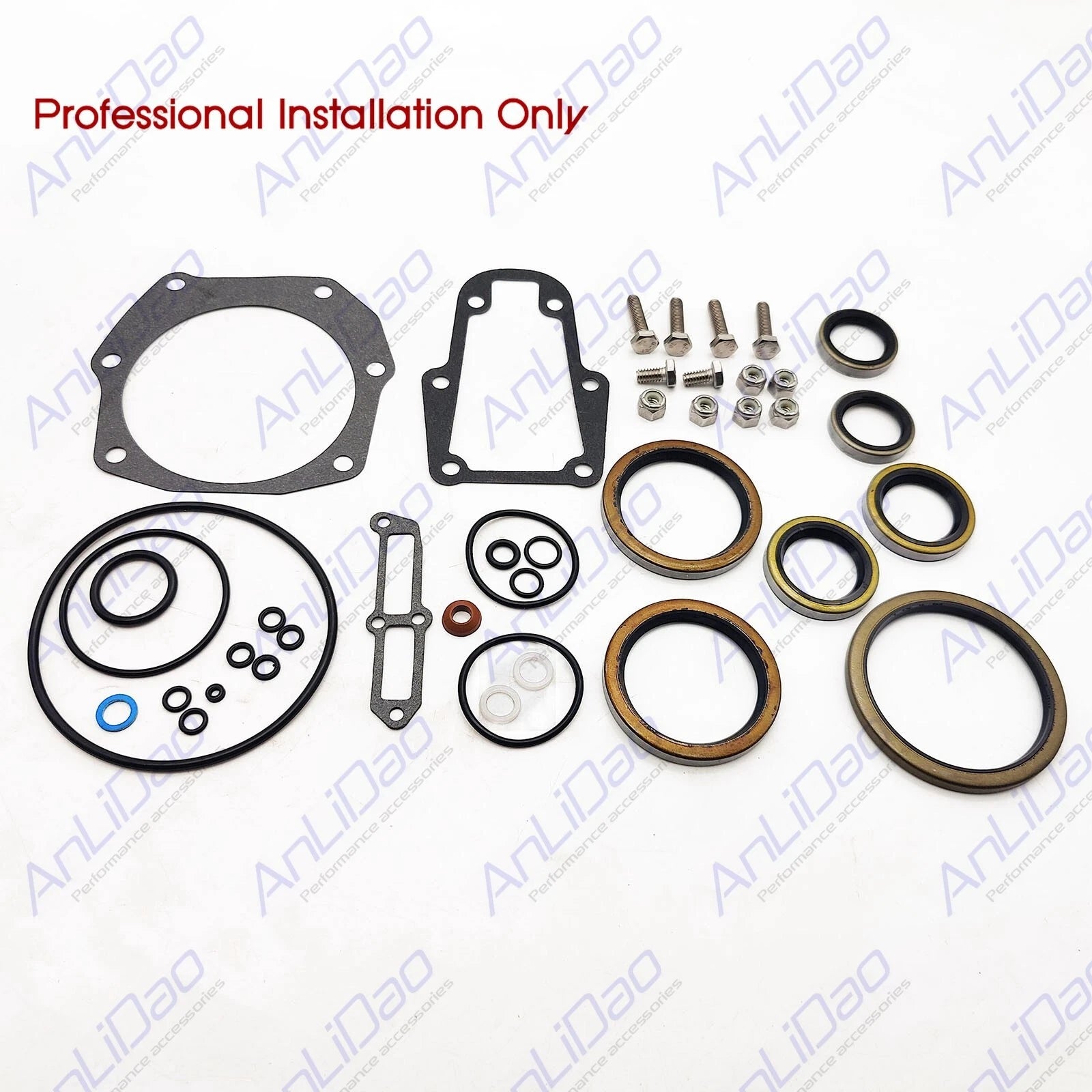 Fit Johnson Evinrude Omc Gearcase Gasket And Seal Kit 0982946 982946