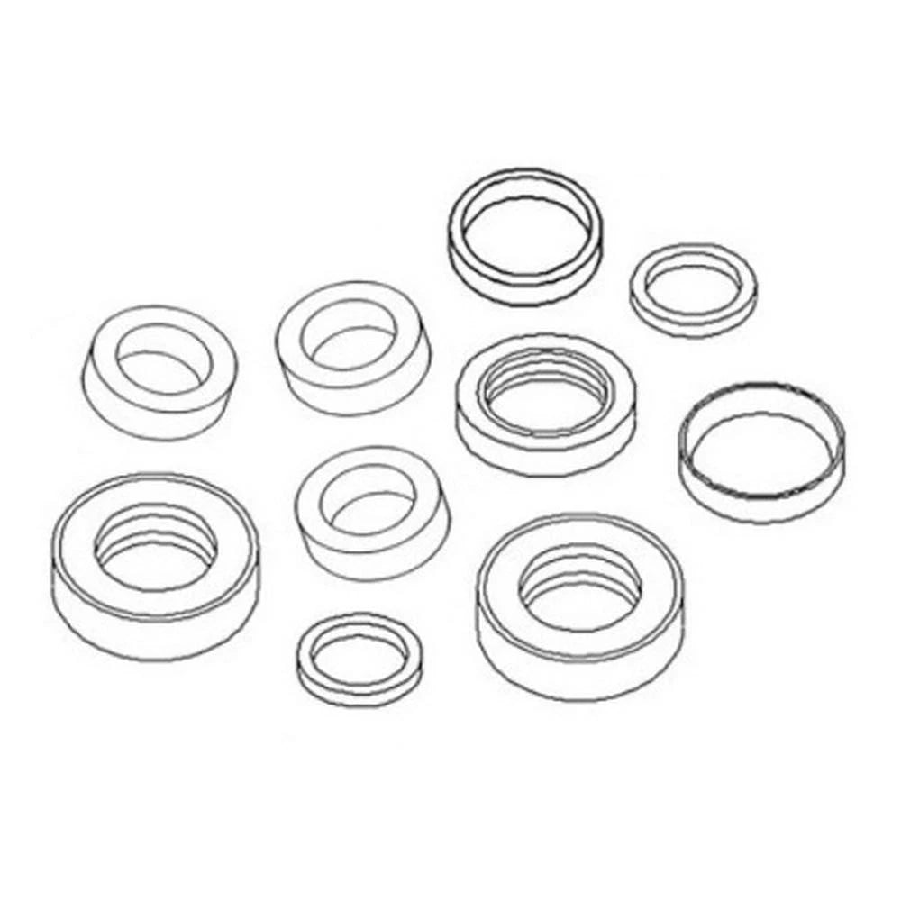 Apron Bowl Cylinder Seal Kit 15050409 Fits Terex S24 Ts14 Ts14b Ts14c