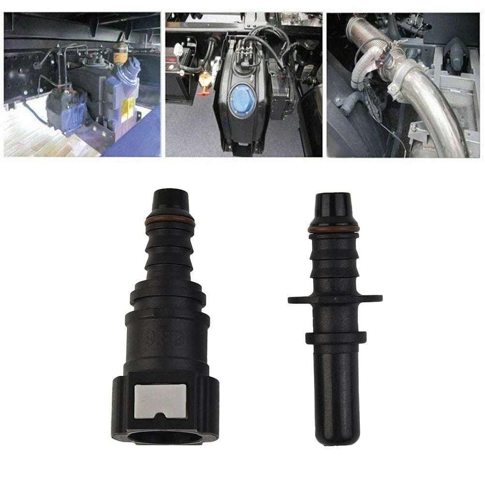 9.89mm Id8 Quick Release Fuel Line Coupler Petrol | Hook & Hull Co