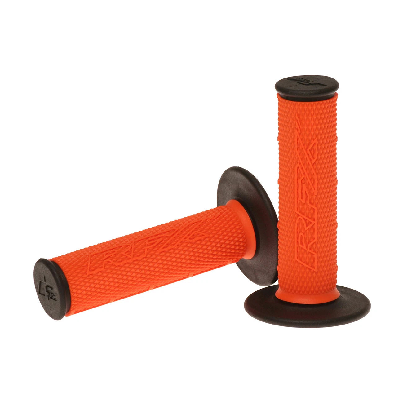 Rfx Dual Compound Offroad Grips Orange For Atv & Dirt Bikes
