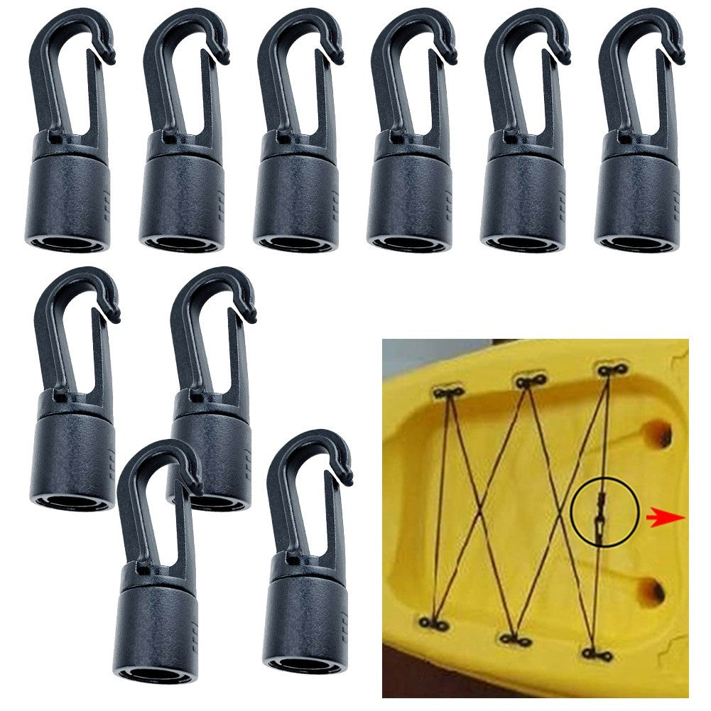 Elastic Cord Hooks for Quick Connect