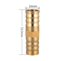 Brass Hose Connector with Rust Resistant Finish