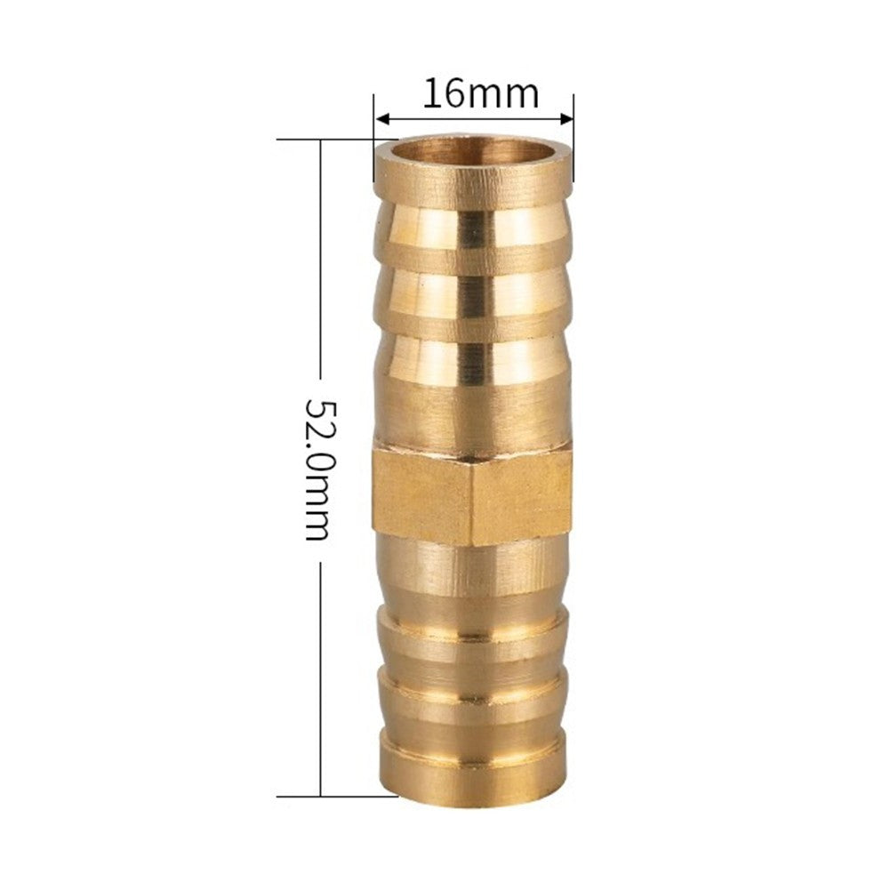 Brass Hose Connector with Rust Resistant Finish