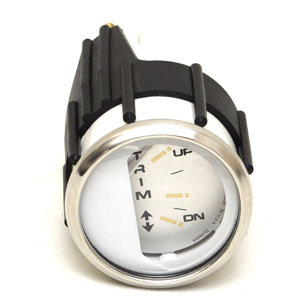 Faria Beede Boat Trim Gauge GPC105A | Mercury Kronos Silver by Faria Beede