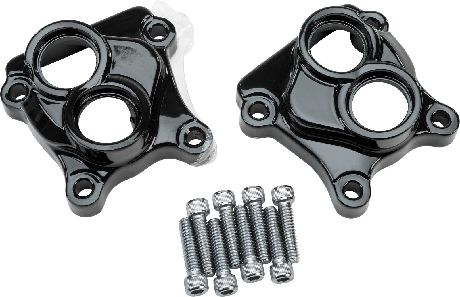 Harddrive Twin Cam Tappet Cover Set Black For Harley Davidson