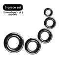 Nickel Plated Fishing Rod Guides 1/5 PCS