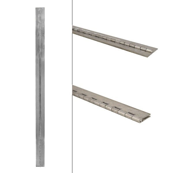 Boat Piano Hinge 72 x 1 1/2 Inch Aluminum