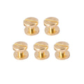 5/ Height 8mm Leather Craft Chicago Nail Brass Solid Rivets Stud Head