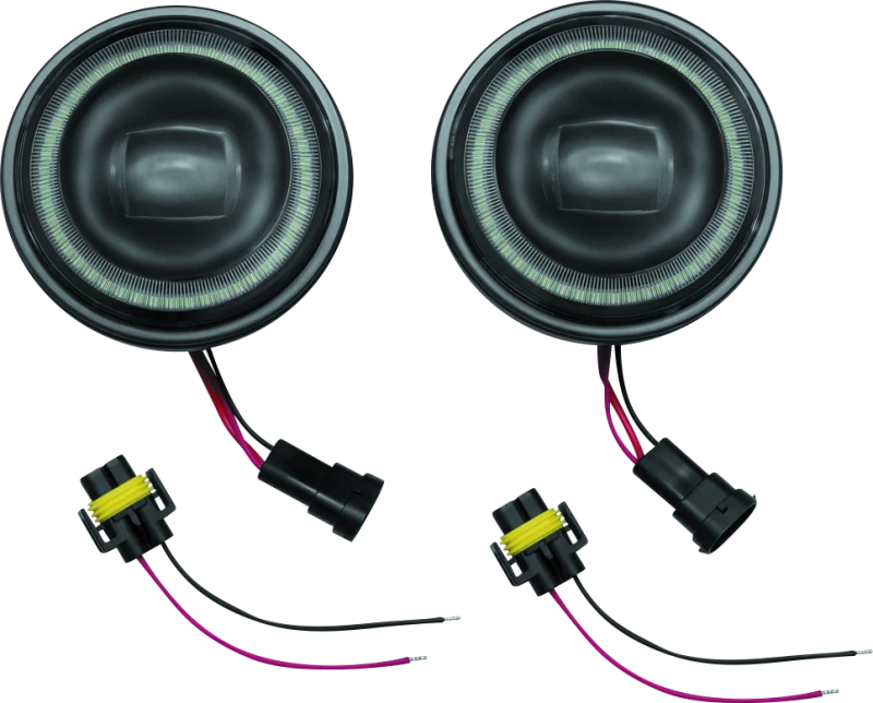 Kuryakyn 4-1/2 Inch Vision Passing Lamps – Fits Indian Chieftain &