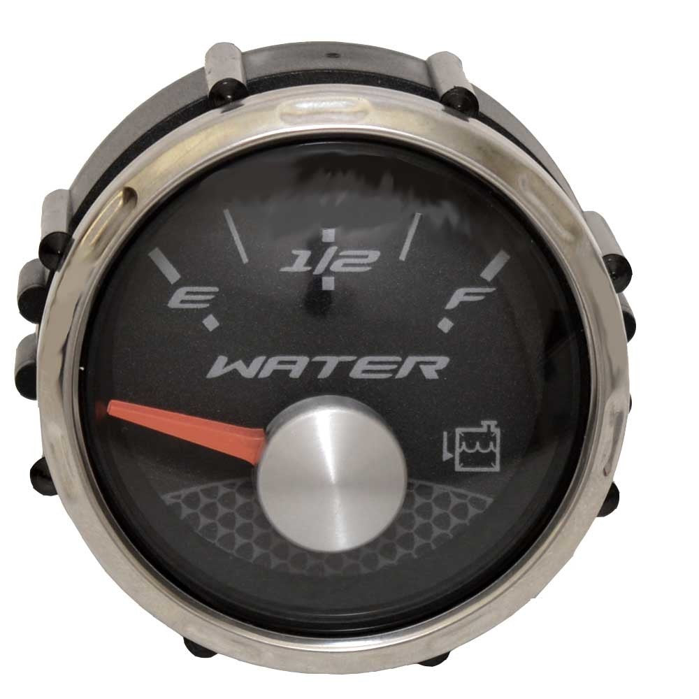 Faria Boat Water Level Gauge GP7847A Ballast 2 Inch Silver Black by Faria