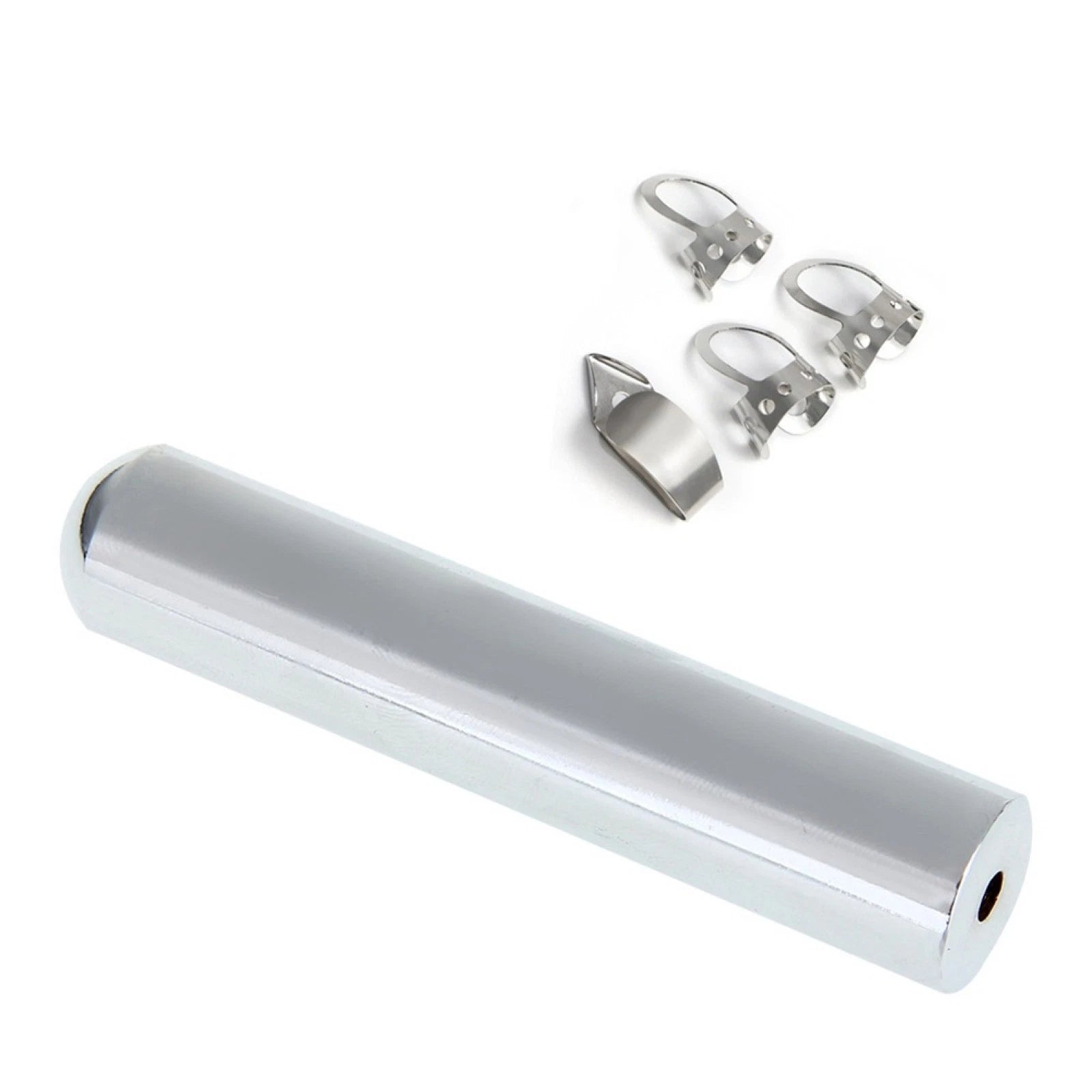 80*15*15mm Stainless Steel Hawaiian Electric Guitar Tonebar+finger