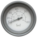 Teleflex Boat Speedometer Gray White by Teleflex