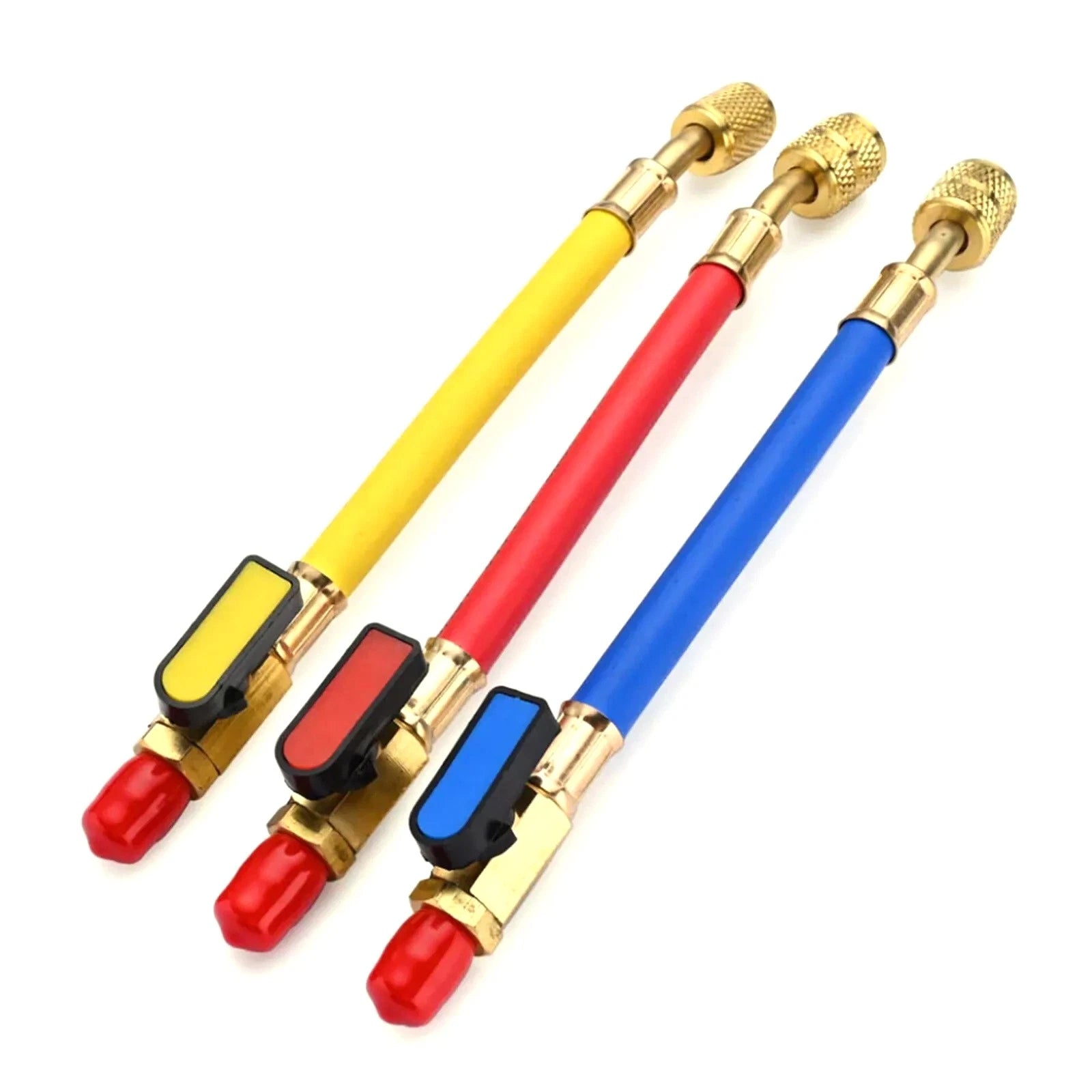 Versatile Refrigeration Charging Hose W/ball Valves For Air