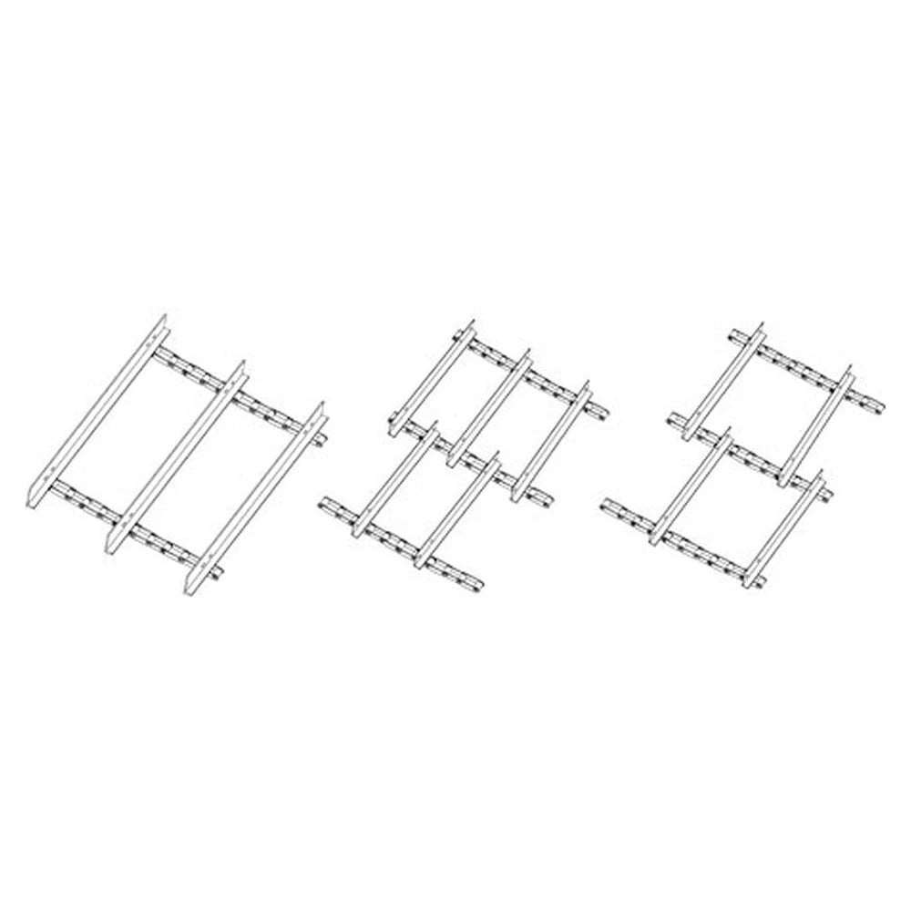 Chain, Feeder House; Serrated Slat