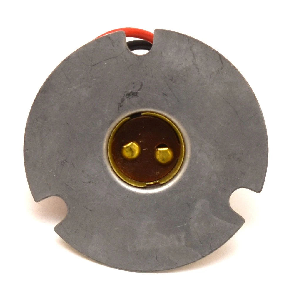 Boat Bow Stern Light Socket Base | 5/8 Inch 2 Pin Aluminum