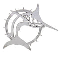 Boat Raised Emblem Decal Rinker Marlin by Rinker