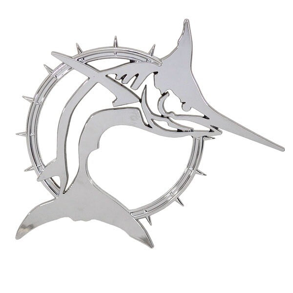 Boat Raised Emblem Decal Rinker Marlin by Rinker