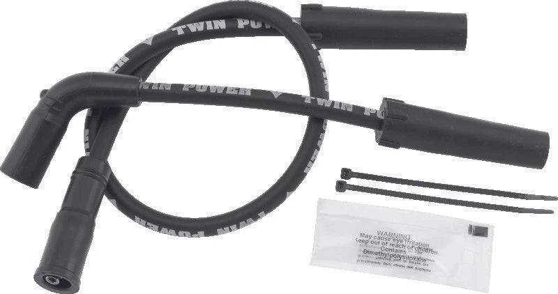 Twin Power 99-06 Flh Flt With Carb 07-up Xl Black Ignition Wire Set