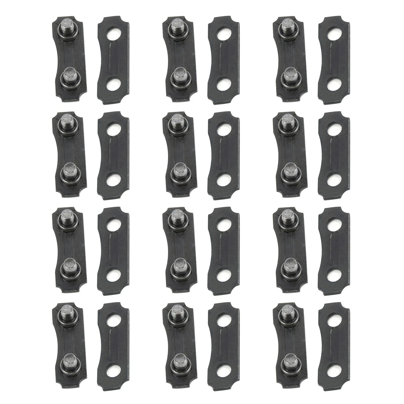 Replacement 12 Sets 3/8lp 0.050 Gauge Chain Links Pitch Repair Tie