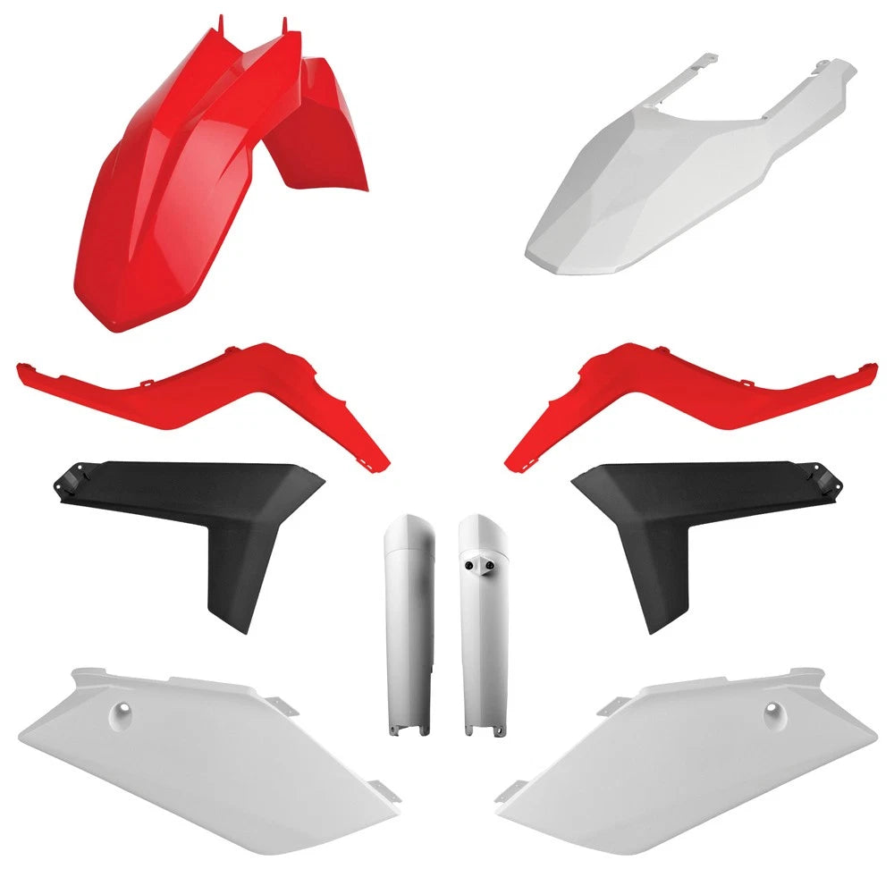 Polisport Plastic Kit + Fork Guards Gas Gas Ec/ec-e/ec-f 2012-2013,
