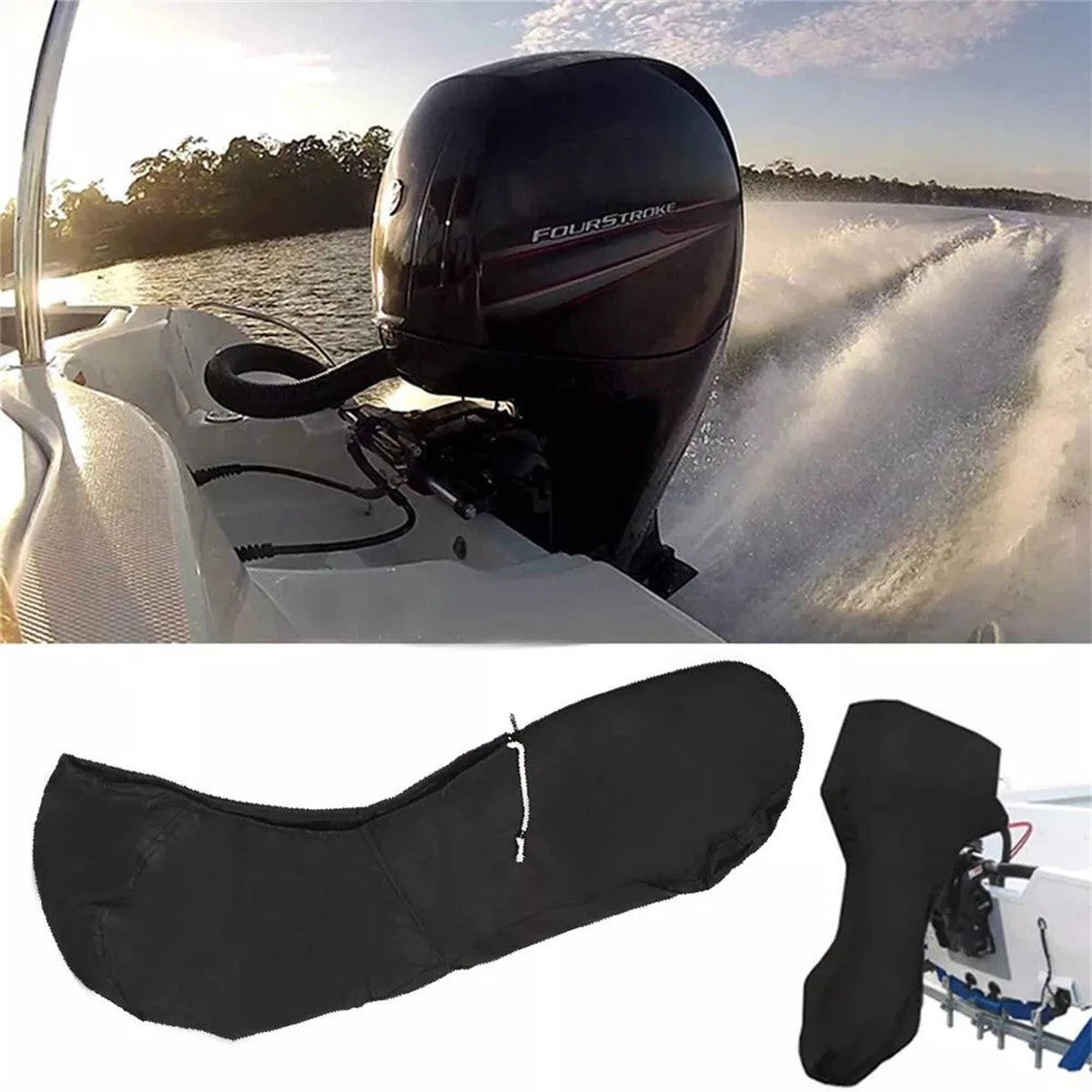 Heavy Duty Outboard Engine Cover for Mercury 150-225HP Models