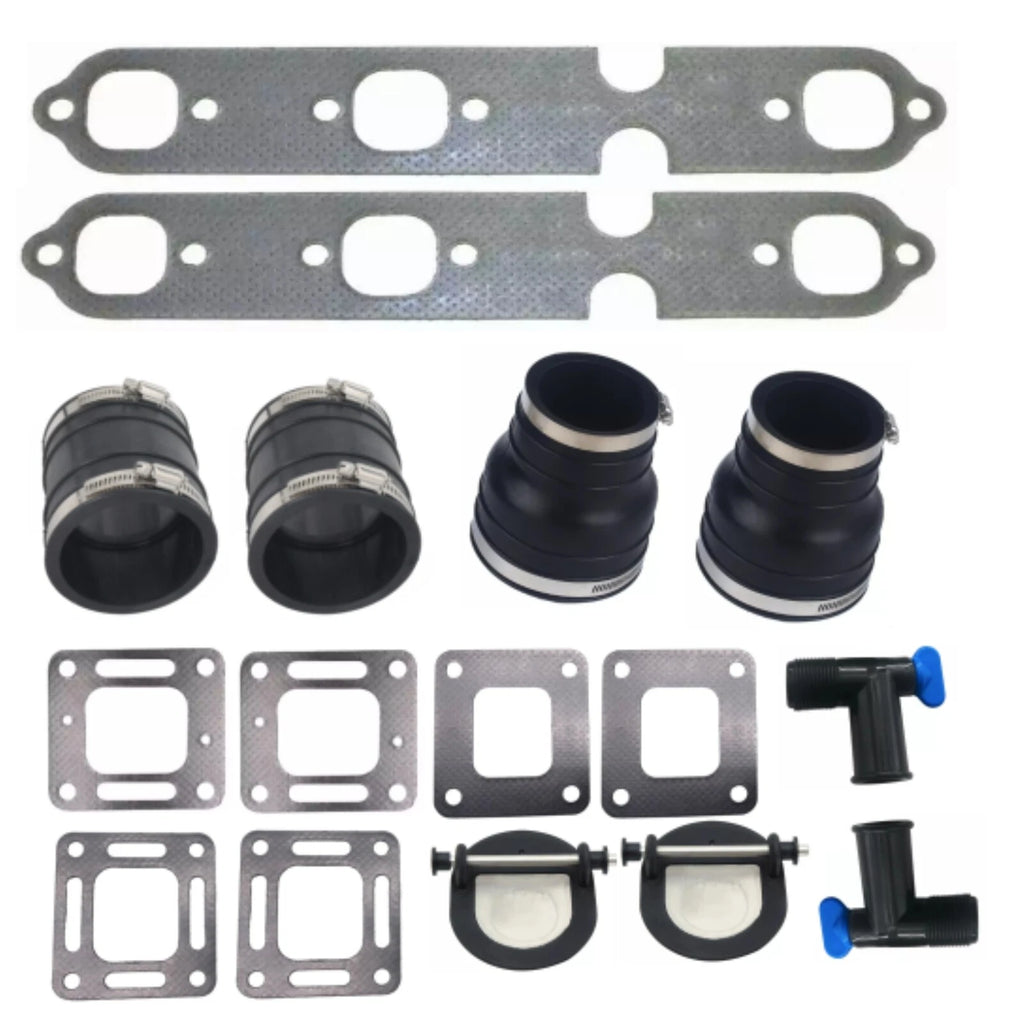 3" Wet Joint Exhaust Manifold Bellow Kit for MerCruiser V6 75-205