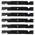 (6) Notched Mower Blade Fits 61" Cut Mowers Fits Bobcat Fits John