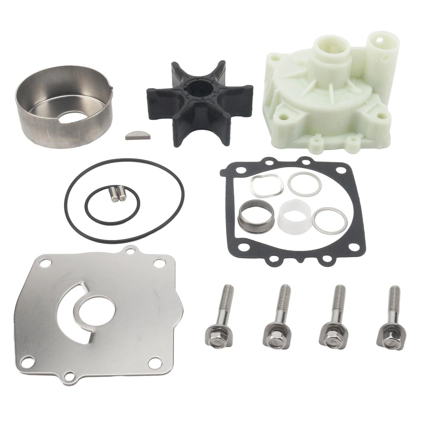 Impeller Water Pump Repair Kit w/ Housing for Yamaha 150-250HP Models