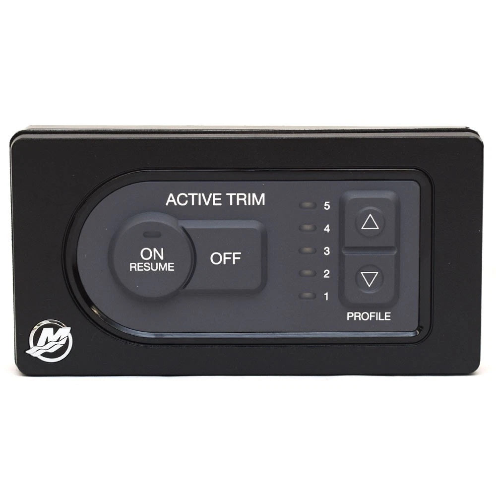 Mercury Boat Active Trim Switch Panel 8m0109090 | 5 X 2 1/2 Inch