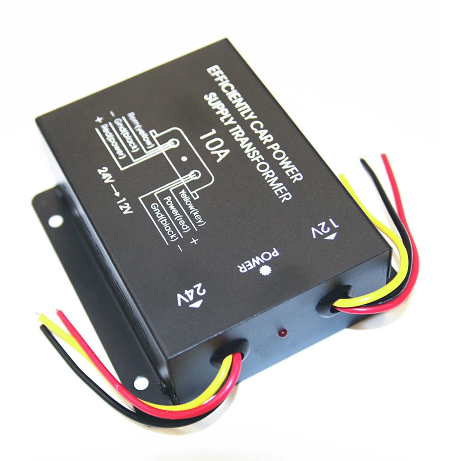 Car Truck 24V To 12V Voltage Reducer Power Supply Converter Step Down