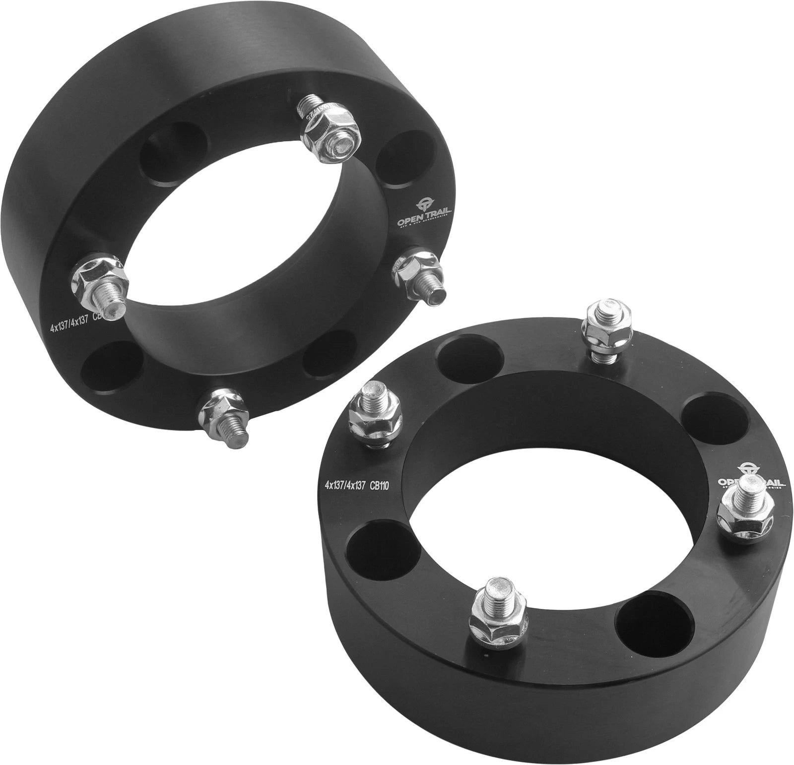 Open Trail Wheel Spacer 2 Inch For Atv/utv 4/137 Bolt Pattern