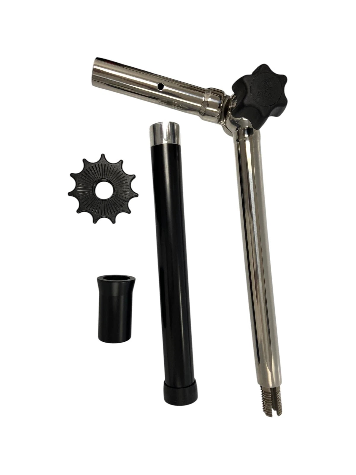 Taco Marine T10-3000-6 Adjustable Rod Holder Mount And Gunnel Adapter